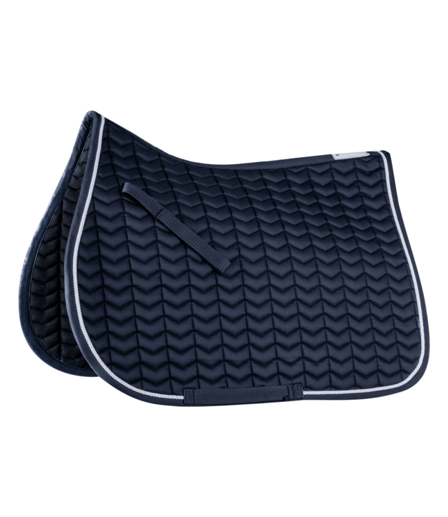 CLASSIC SADDLE PAD - Night Blue/White Full