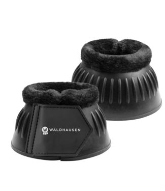 Waldhausen WALDHAUSEN RUBBER BELL BOOTS WITH SYNTHETIC FUR  - Black