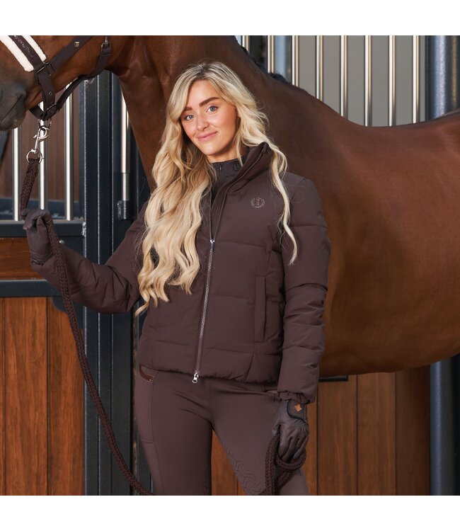 IRH CHICA KIDS PADDED JACKET - Chocolate