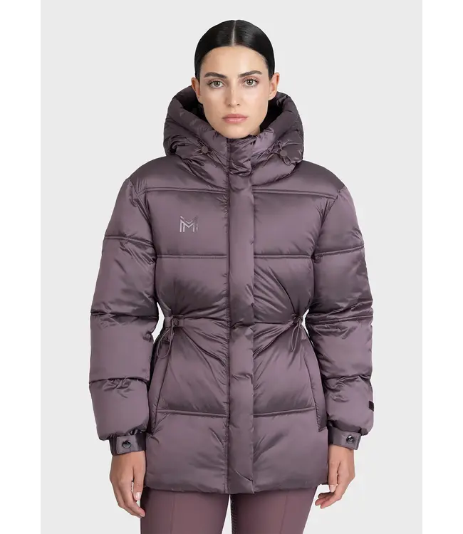 MAXIMILIAN ASPEN PUFFER JACKET - Heather