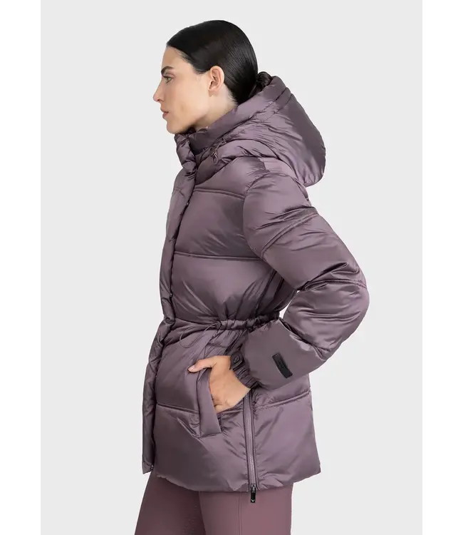 MAXIMILIAN ASPEN PUFFER JACKET - Heather