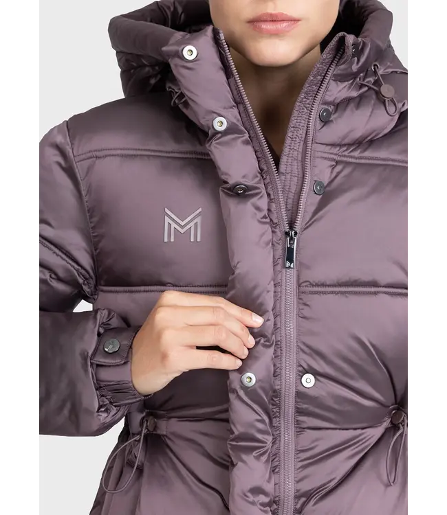 MAXIMILIAN ASPEN PUFFER JACKET - Heather
