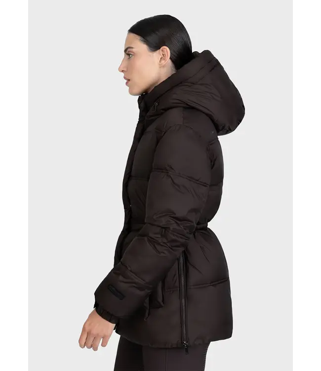MAXIMILIAN ASPEN PUFFER JACKET - Espresso