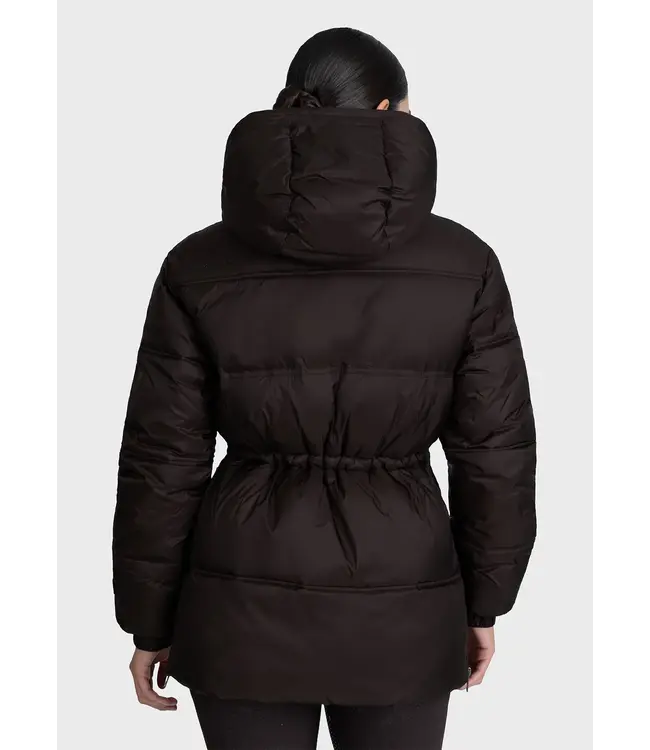MAXIMILIAN ASPEN PUFFER JACKET - Espresso
