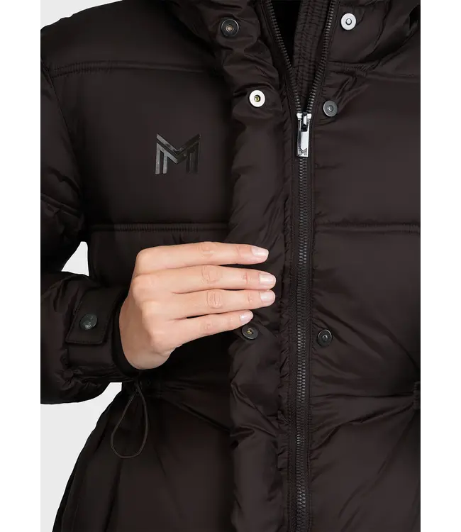 MAXIMILIAN ASPEN PUFFER JACKET - Espresso