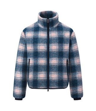 HV Equestrian HVP CARLOTTA CHECKED FLEECE JACKET