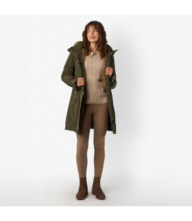 HVP JANE CABLE KNIT PULOVER - Chalk