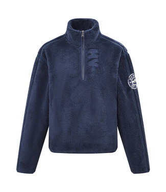 HV Equestrian HVP ROSINE FLEECE HALF ZIP SWEATER - Navy