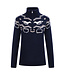 HV Equestrian HVP JOSIE SOFT KNIT HAFLF ZIP PULLOVER - Navy