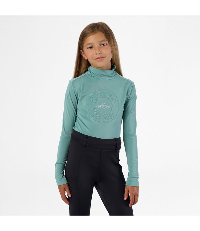 HVP ODETTE KIDS TECHNICAL JERSEY TOP - Mineral
