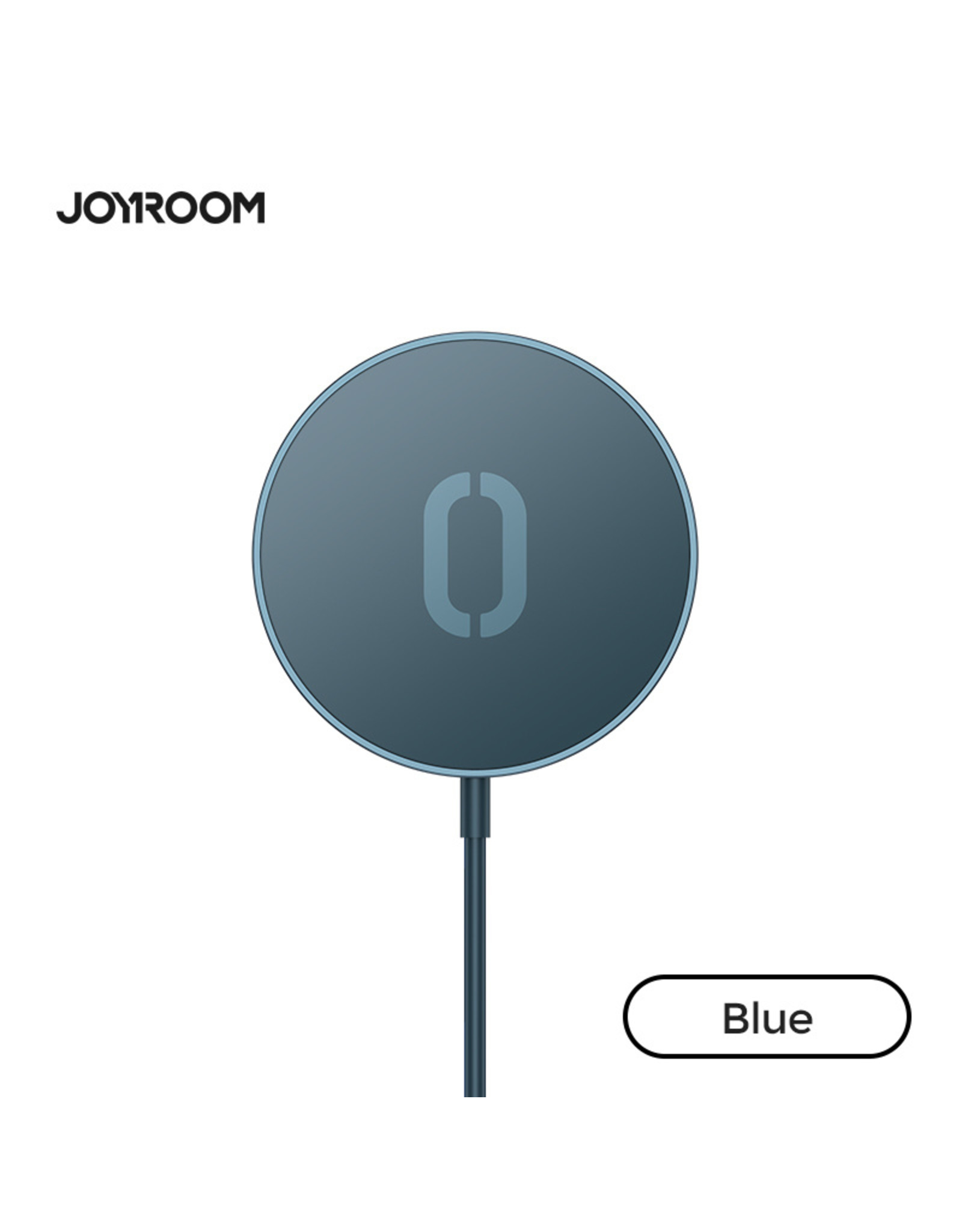 JOYROOM Magsafe draadloze oplader 15W - blauw
