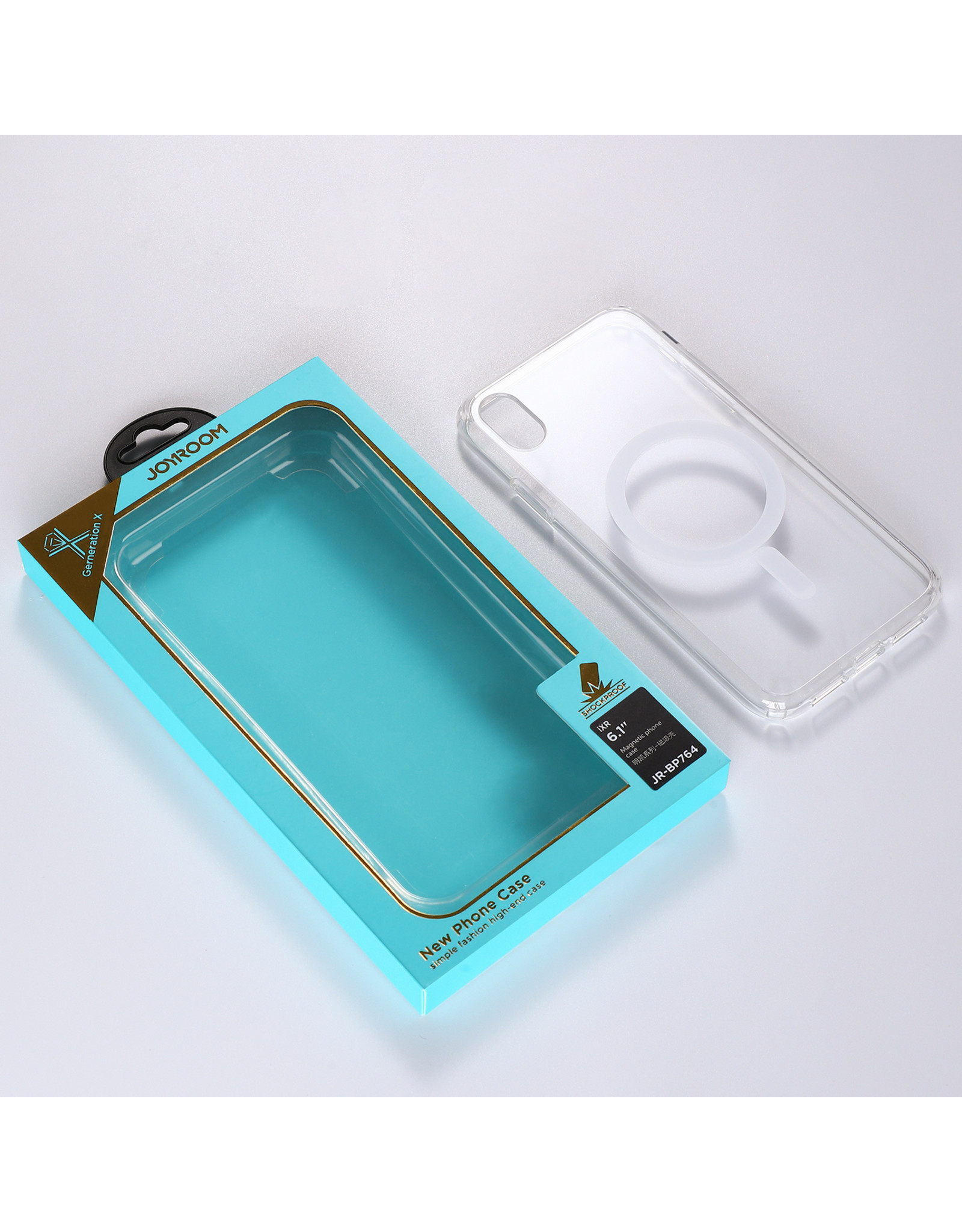 JOYROOM iPhone XR  Magsafe hoesje - Transparant