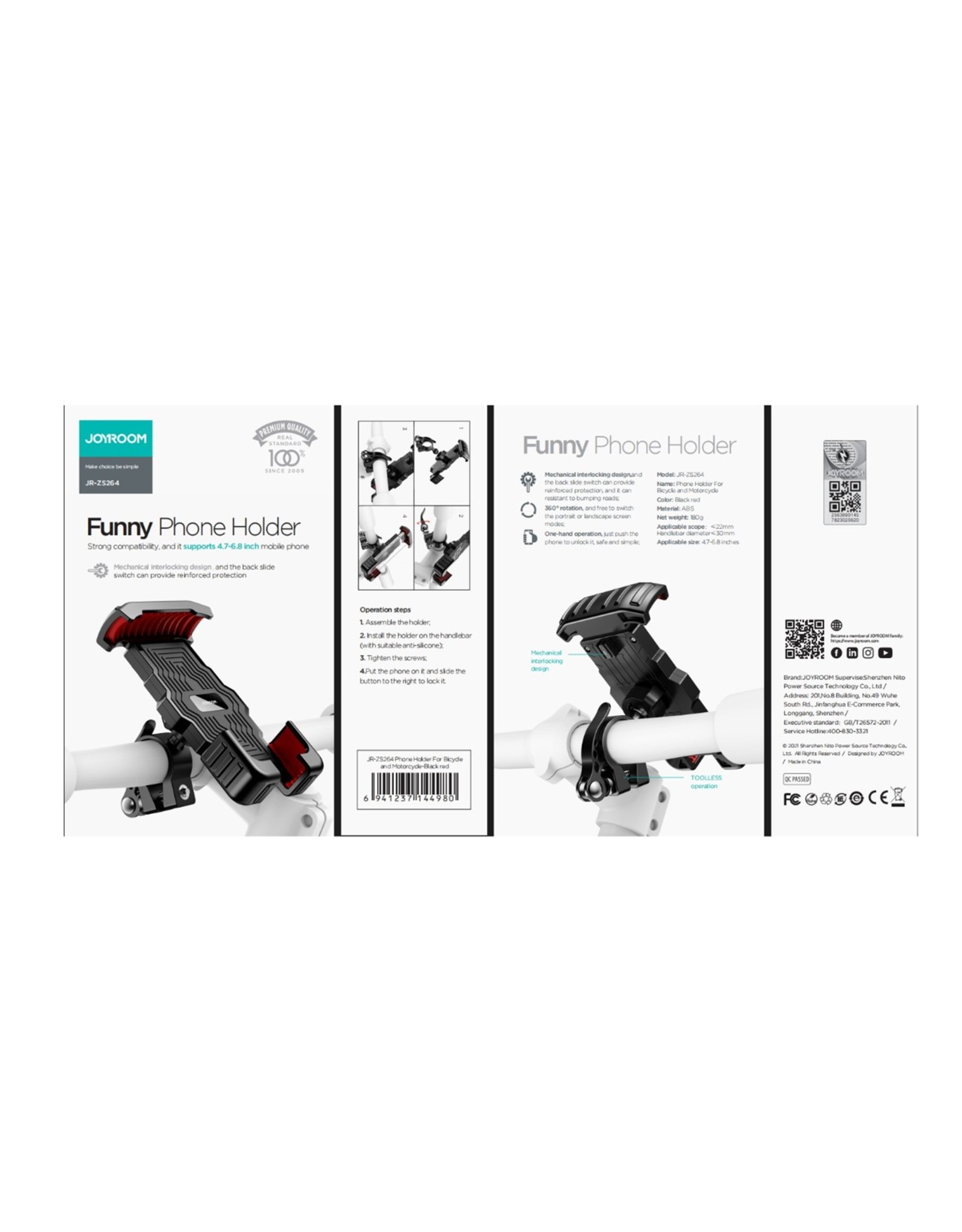 JOYROOM Smartphone houder fiets / motorfiets