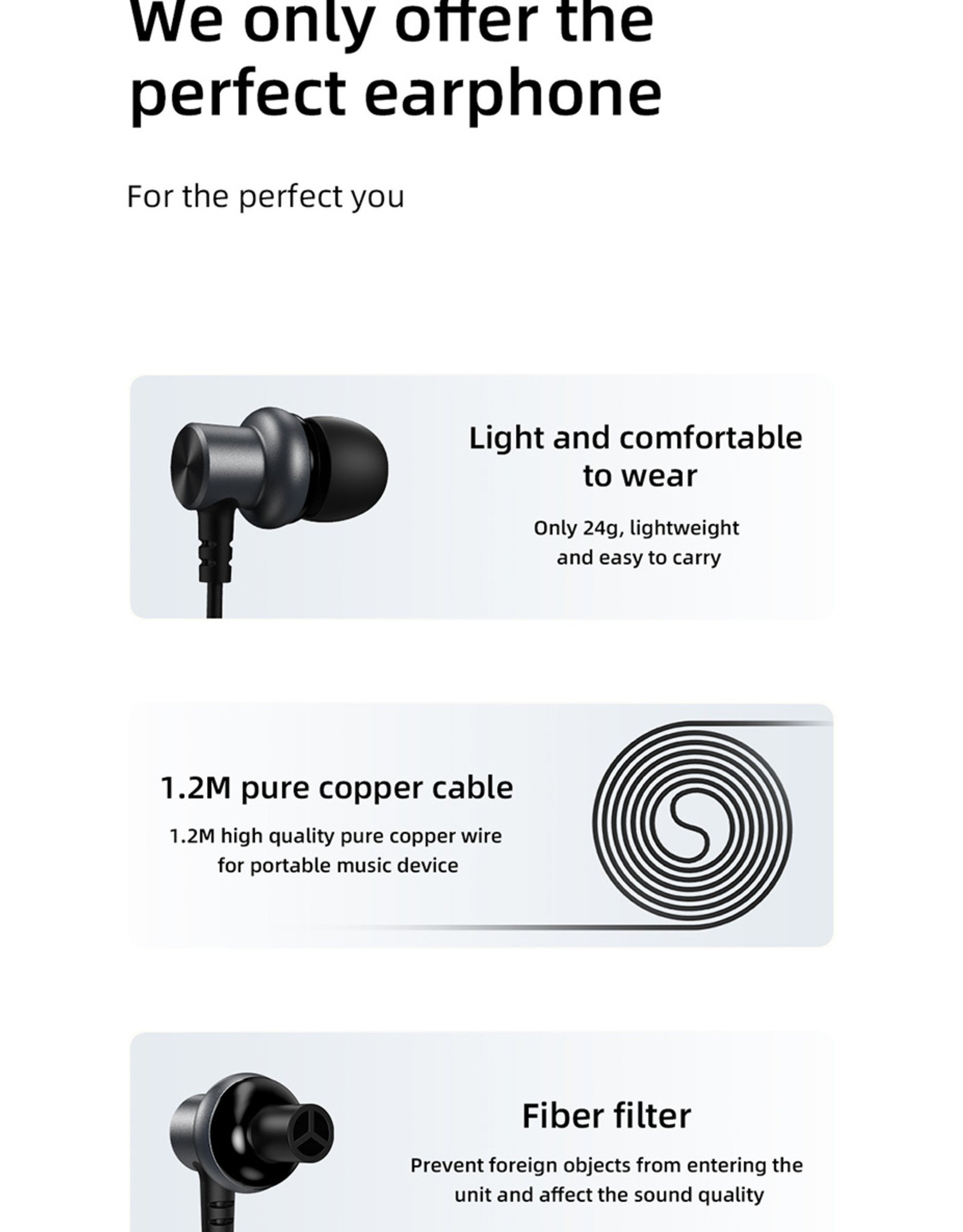 JOYROOM in-ear headset