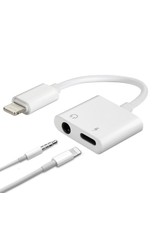 JOYROOM Adapter Lightning naar Lightning & 3.5mm