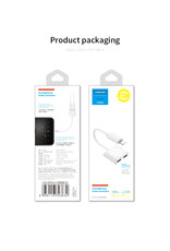 JOYROOM Adapter Lightning naar Lightning & 3.5mm