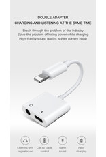 JOYROOM Adapter Lightning naar Lightning & 3.5mm
