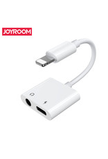 JOYROOM Adapter Lightning naar Lightning & 3.5mm