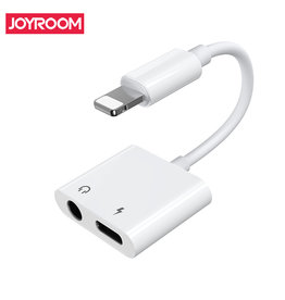 JOYROOM Adapter Lightning naar Lightning & 3.5mm