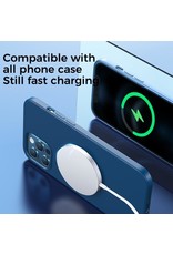 JOYROOM Magsafe draadloze oplader 15W - zilver