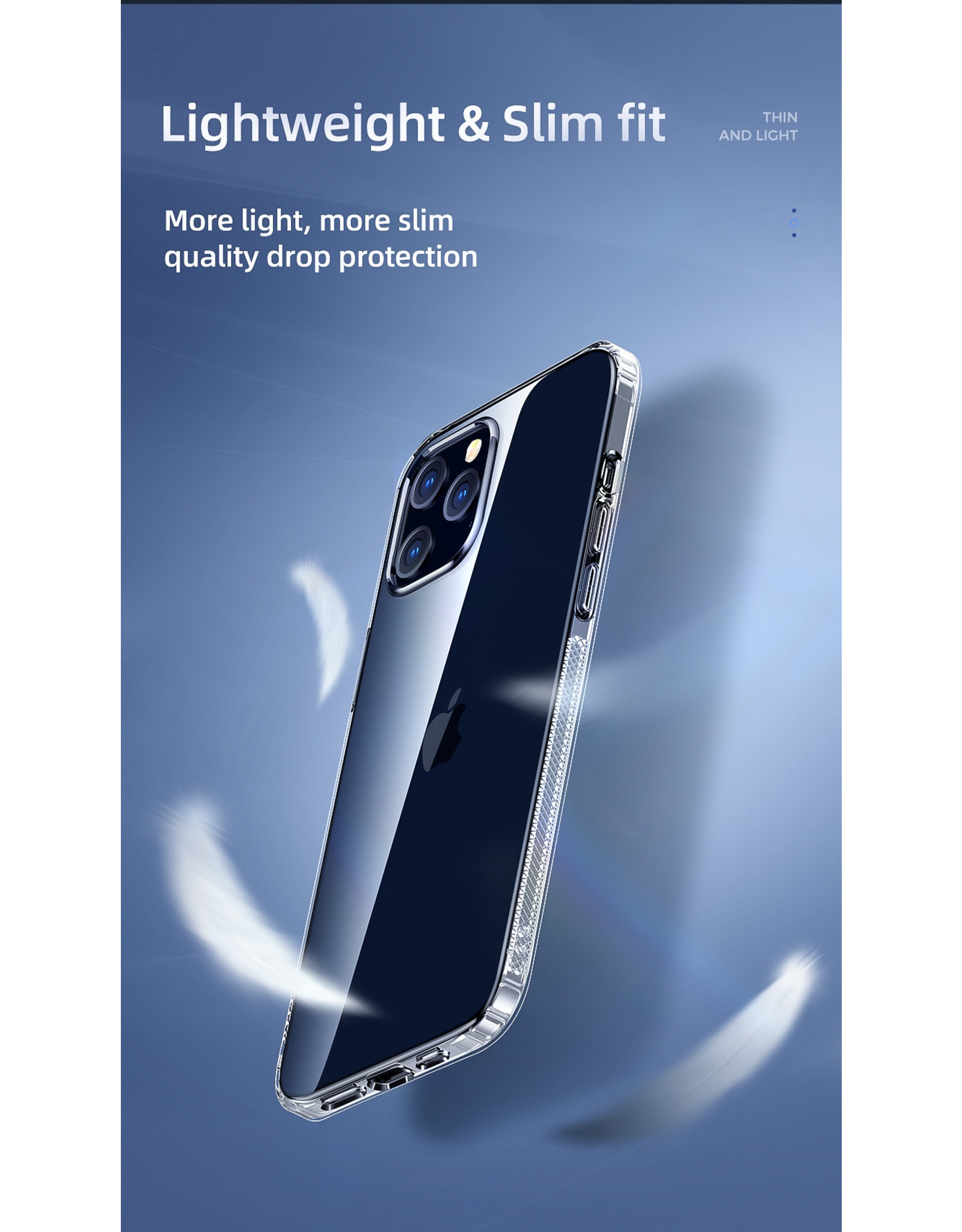 JOYROOM iPhone 11 Anti-shock dun hoesje - Transparant