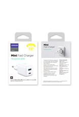 JOYROOM 30 Watt USB-C + OC 3.0 Adapter - Wit