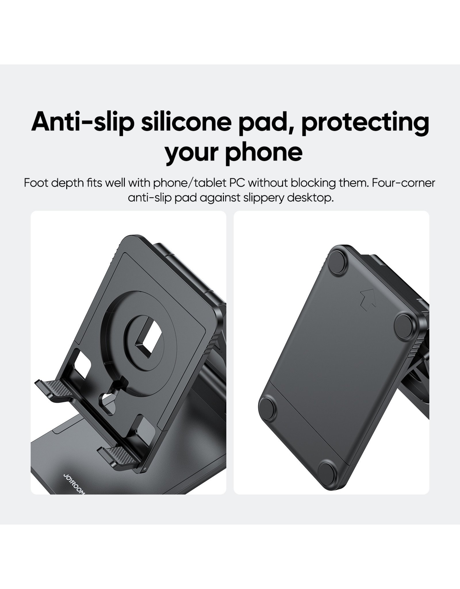 JOYROOM Smartphone & Tablet Stand - Zwart