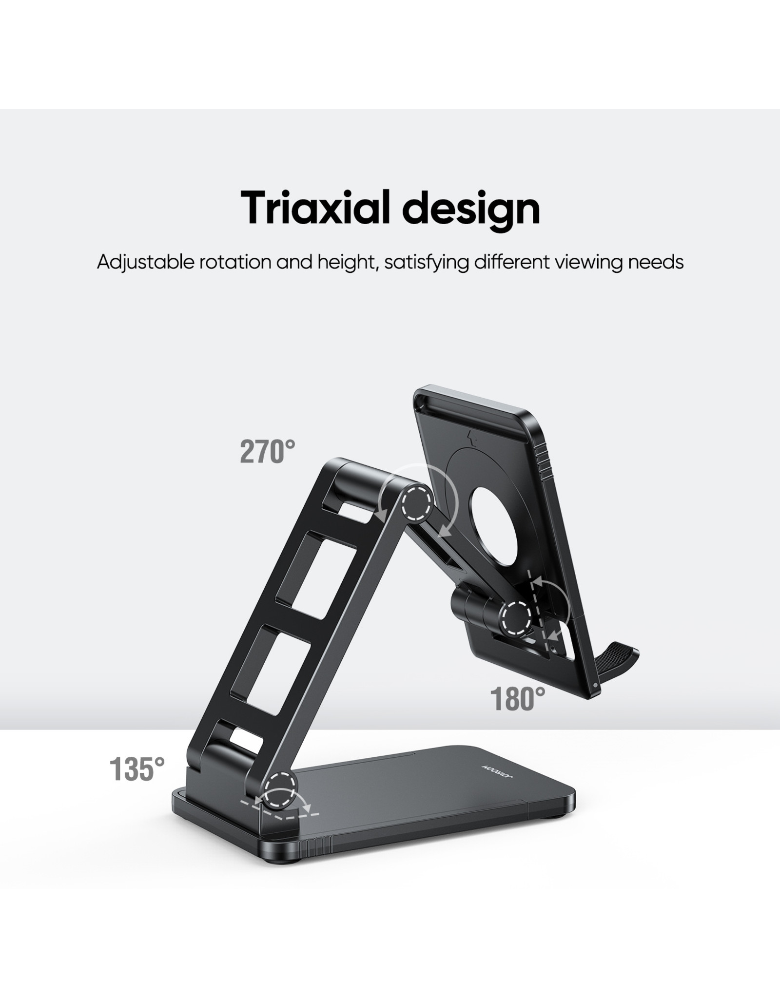 JOYROOM Smartphone & Tablet Stand - Zwart