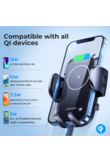 JOYROOM Draadloze oplader Air vent 15 watt JOYROOM Draadloze oplader Air vent 15 watt