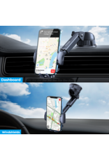 JOYROOM Draadloze oplader Dashboard/ zuignap 15 watt