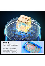 JOYROOM Draadloze BT RGB Party speaker 5 Watt JOYROOM Draadloze BT RGB Party speaker 5 Watt