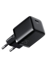 JOYROOM PD 25 watt USB-C adapter zwart