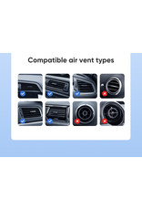 JOYROOM Magsafe draadloze oplader Airvent autohouder 15 W - Zwart JOYROOM Magsafe draadloze oplader Airvent autohouder 15 W - Zwart