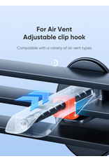 JOYROOM Magsafe draadloze oplader Airvent autohouder 15 W - Zwart JOYROOM Magsafe draadloze oplader Airvent autohouder 15 W - Zwart