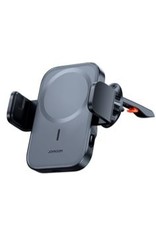 JOYROOM Magsafe draadloze oplader Airvent autohouder 15 W - Zwart JOYROOM Magsafe draadloze oplader Airvent autohouder 15 W - Zwart