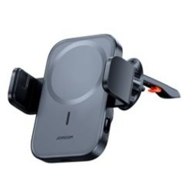 JOYROOM Magsafe draadloze oplader Airvent autohouder 15 W - Zwart