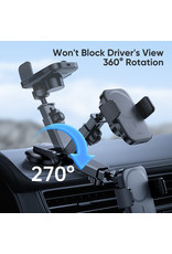 JOYROOM Magsafe draadloze oplader Dashboard autohouder 15 W - Zwart