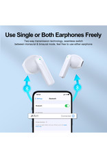 JOYROOM TWS earpods Dual-Mic ENC - Wit JOYROOM TWS earpods Dual-Mic ENC - Wit