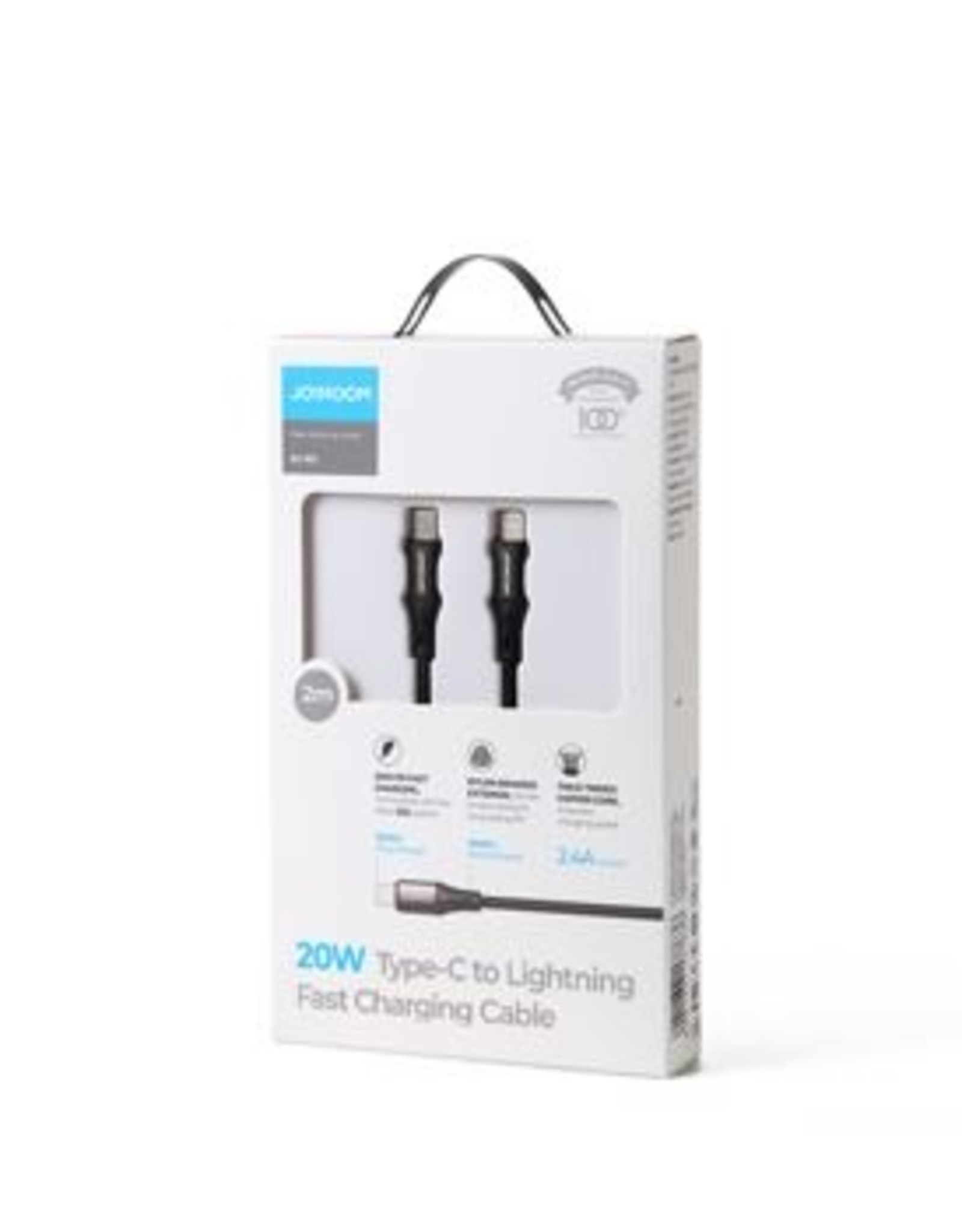 JOYROOM PD Type-C to Lightning 20W Fast Charging Cable 1m-Black
