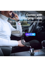 JOYROOM Autolader 3in1 met RGB verlichting JOYROOM Autolader 3in1 met RGB verlichting