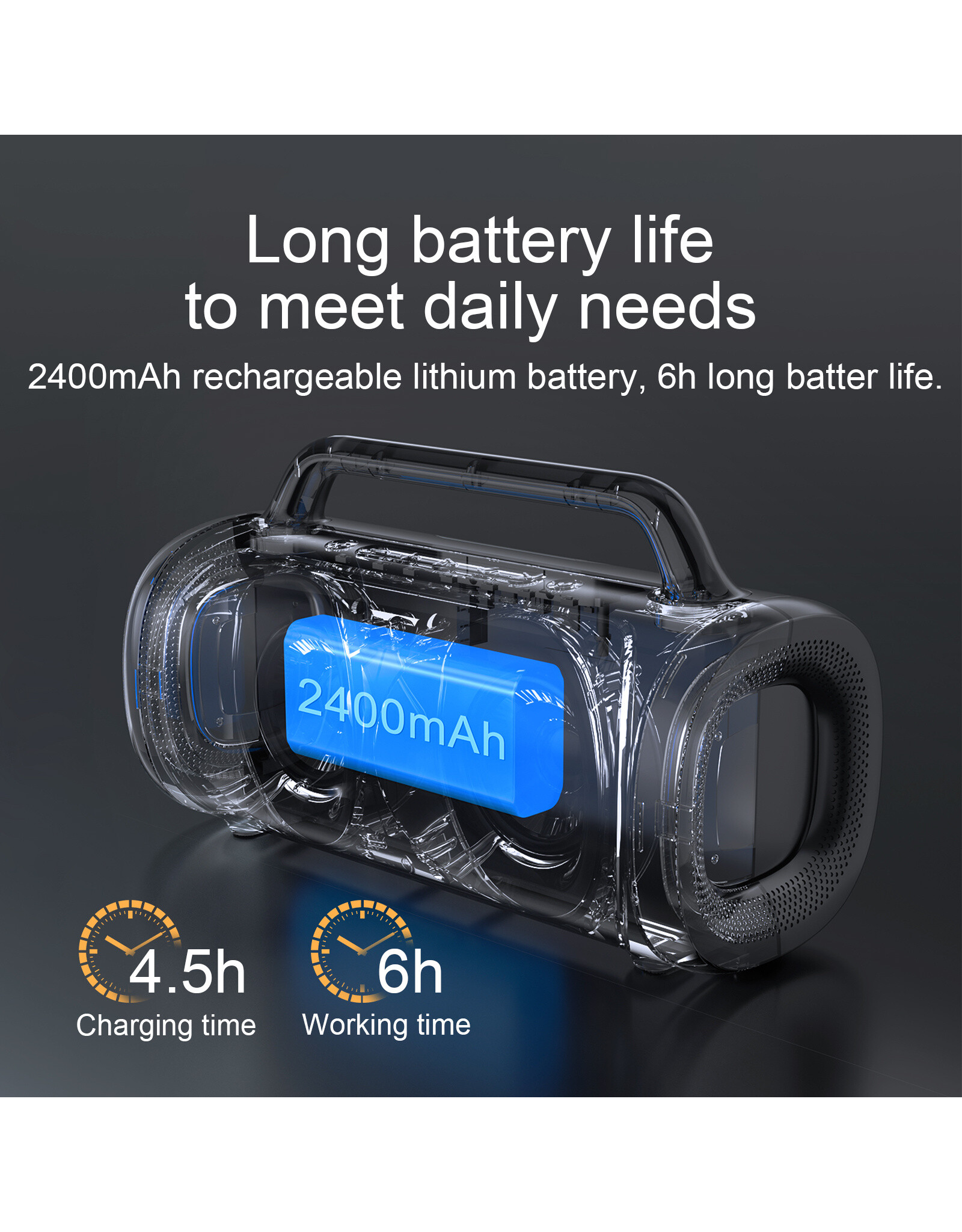 JOYROOM 40W wireless speaker with RGB lights