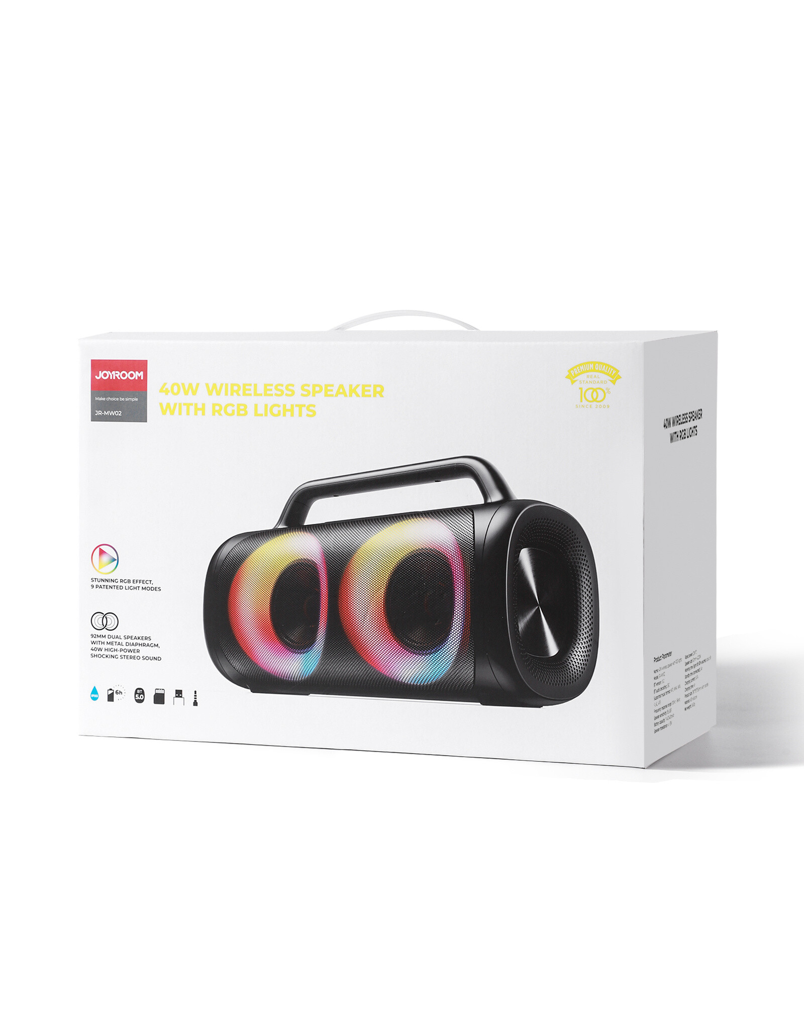 JOYROOM 40W wireless speaker with RGB lights