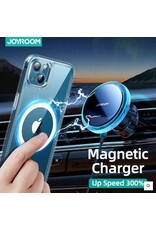 JOYROOM Magsafe 15 watt  draadloze oplader autohouder - zwart