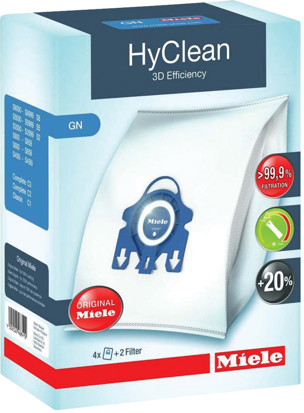 Miele GN HyClean 3D stofzuigerzakken (4 stuks)