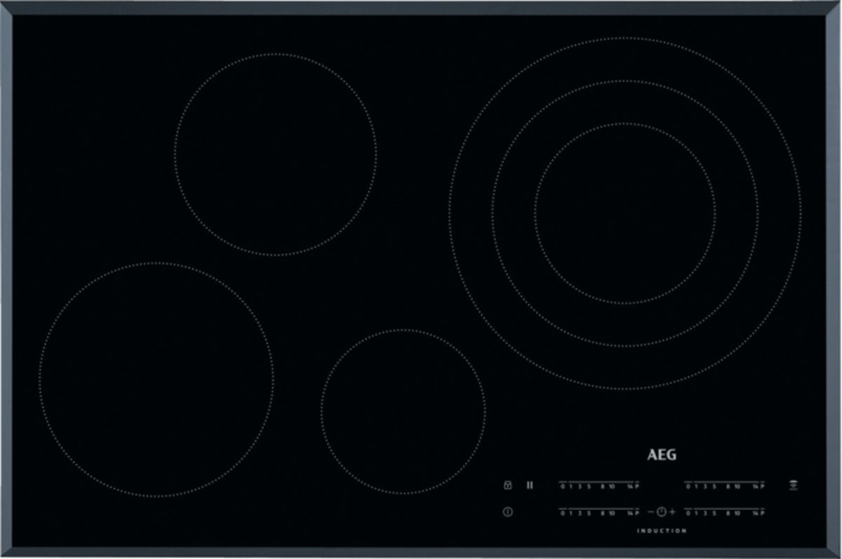 AEG IKB84405FB Inbouw Inductie Kookplaat 80 cm