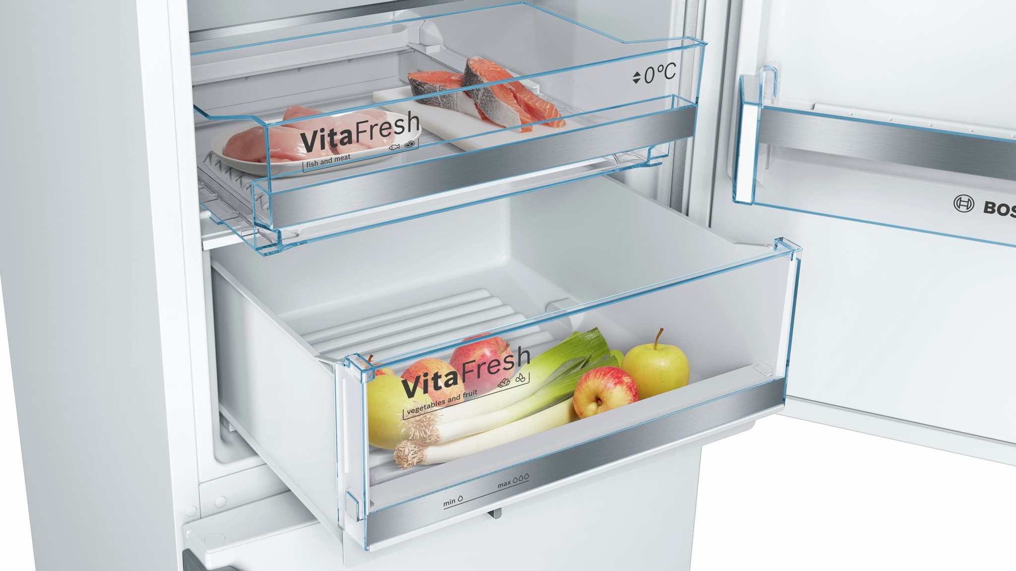 Bosch EXCLUSIV KGE36EWCP - Koel-vriescombinatie