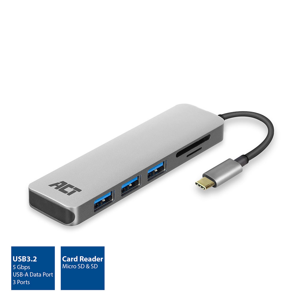ACT AC7051 USB-C to USB-A Hub
