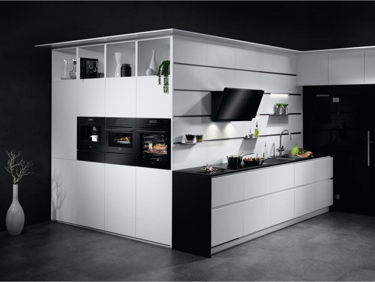 AEG DVB5960HB - Wandschouw afzuigkap 90 cm