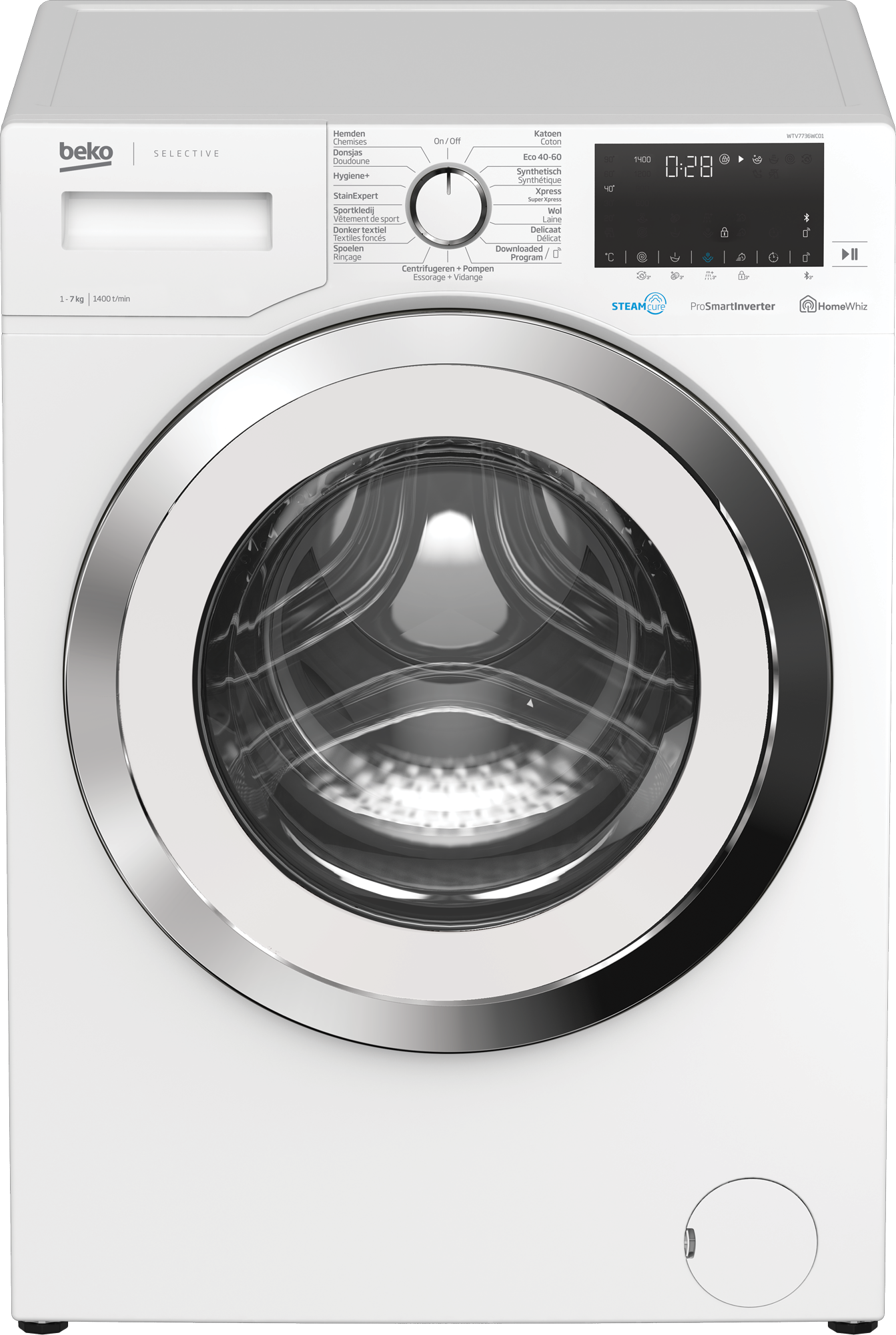 Beko WTV7736WC01 wasmachine