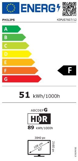 Philips 43PUS7607/12 - 43 inch - LED TV